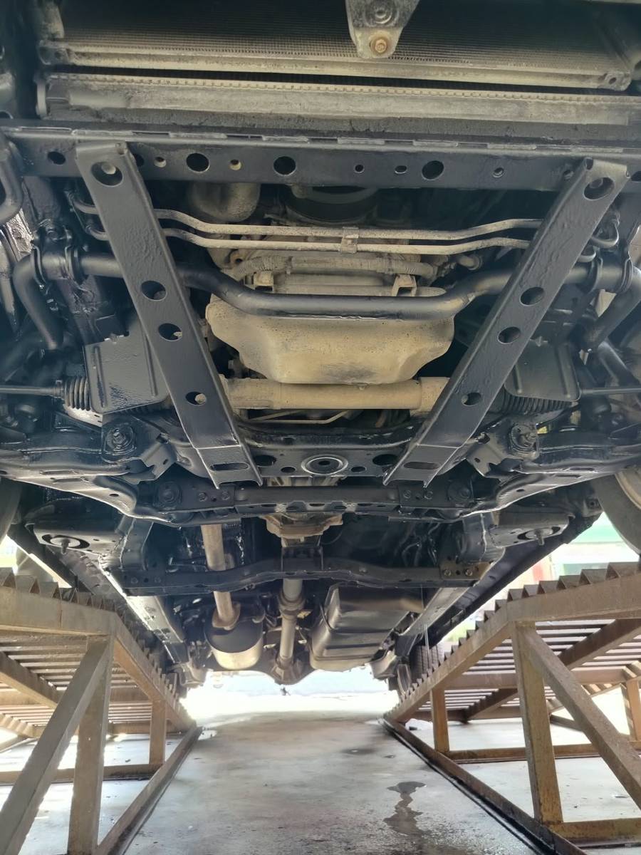 Kolong mobil sesudah anti karat